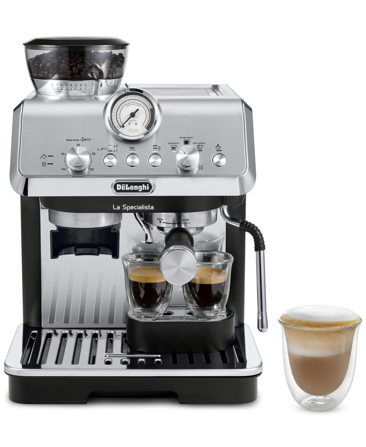 De'Longhi La Specialista Arte EC9155MB Premium Espresso Machine - Black Stainless | Macy's