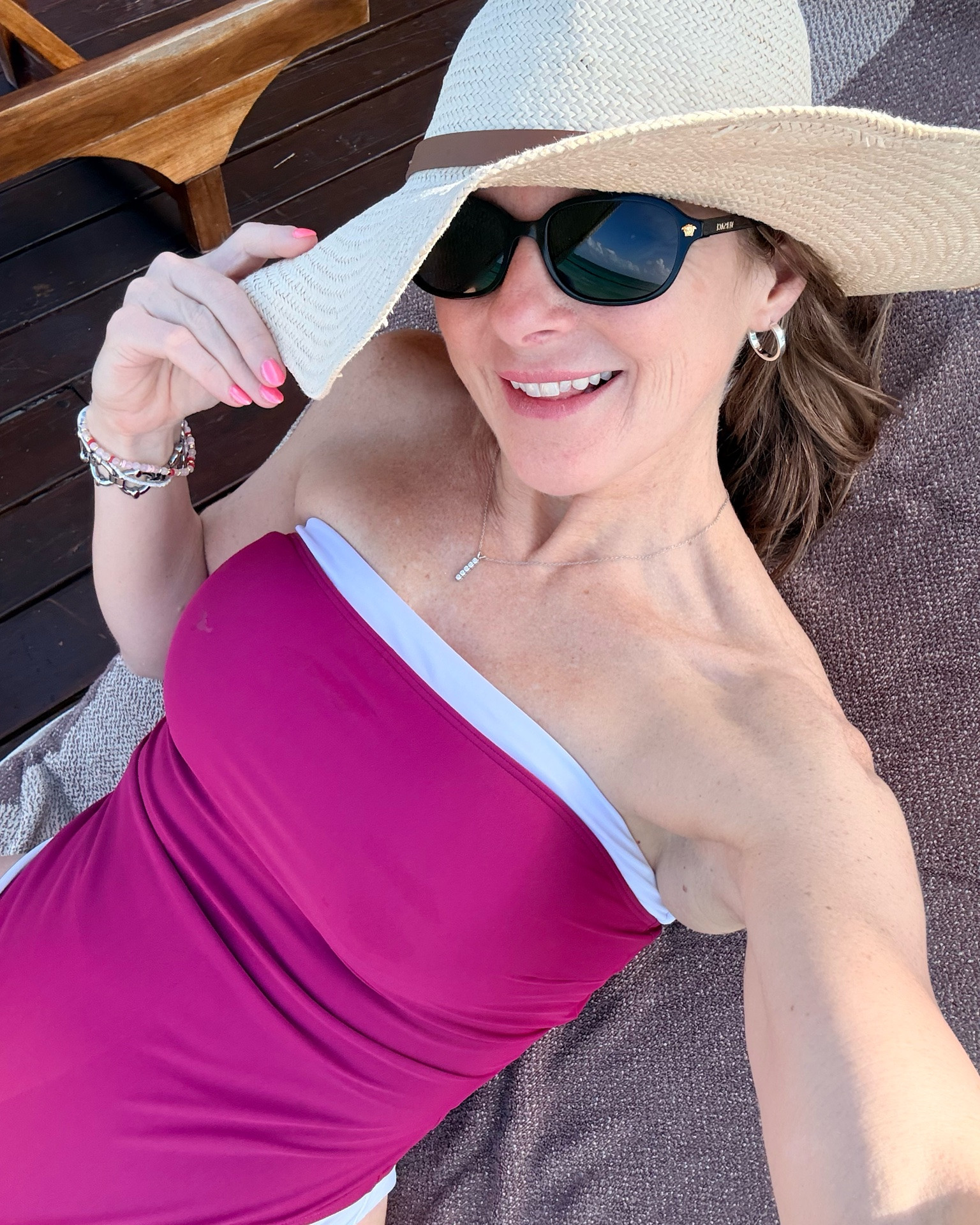 The perfect one piece! So flattering and fits so well!!

#LTKOver40 #LTKootd