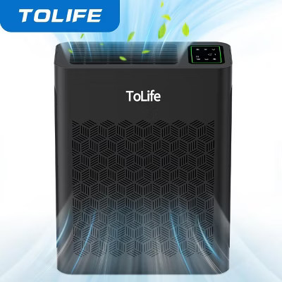 Tolife Air Purifiers for Home Large Room up to 1095 Ft², HEPA Air Purifier for Bedroom,Air Cleaner for Pets Hair Dust Smoke Odor Black | Target