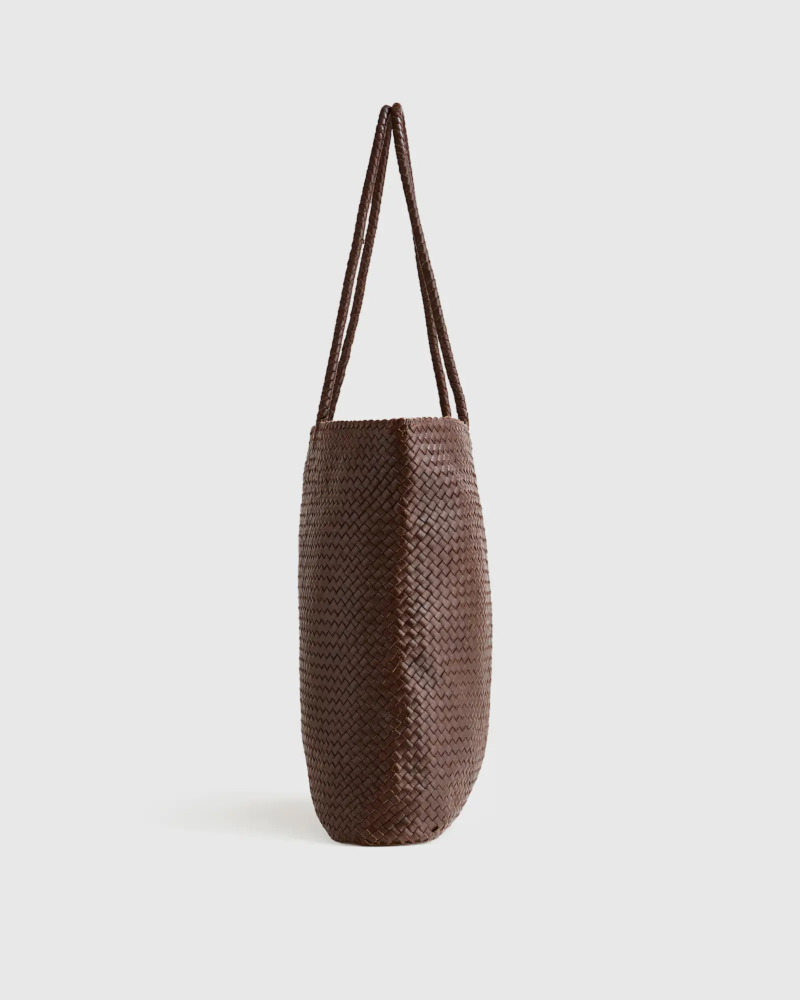Italian Leather Handwoven Tote | Quince