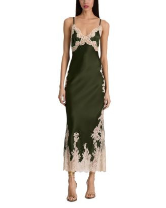 Julietta Lace Trim Slip Dress | Bloomingdale's (US)