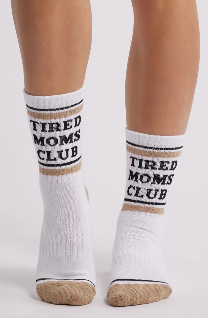 Tired Moms Club Crew Socks | Nordstrom