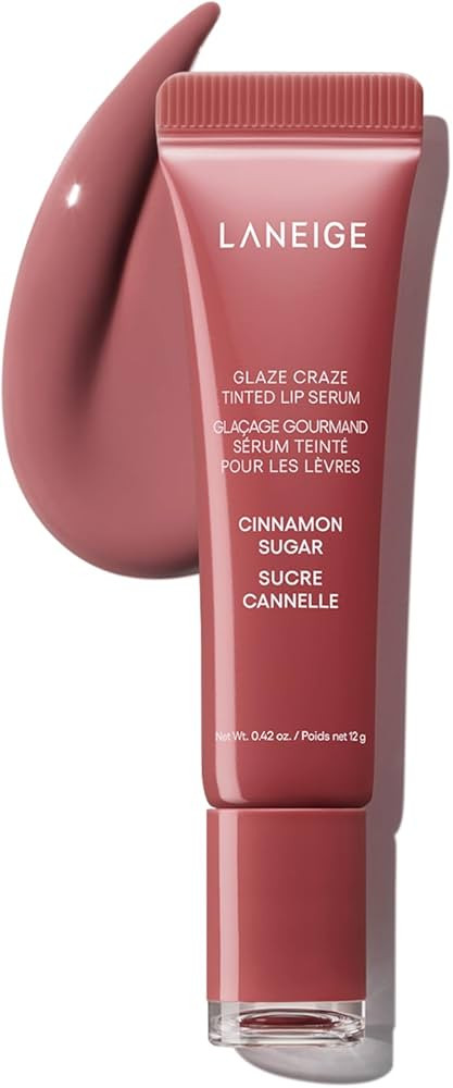 LANEIGE Glaze Craze Tinted Lip Serum: Hydrating Lip Serum for Glossy, Nourished Lips with Plumpin... | Amazon (US)