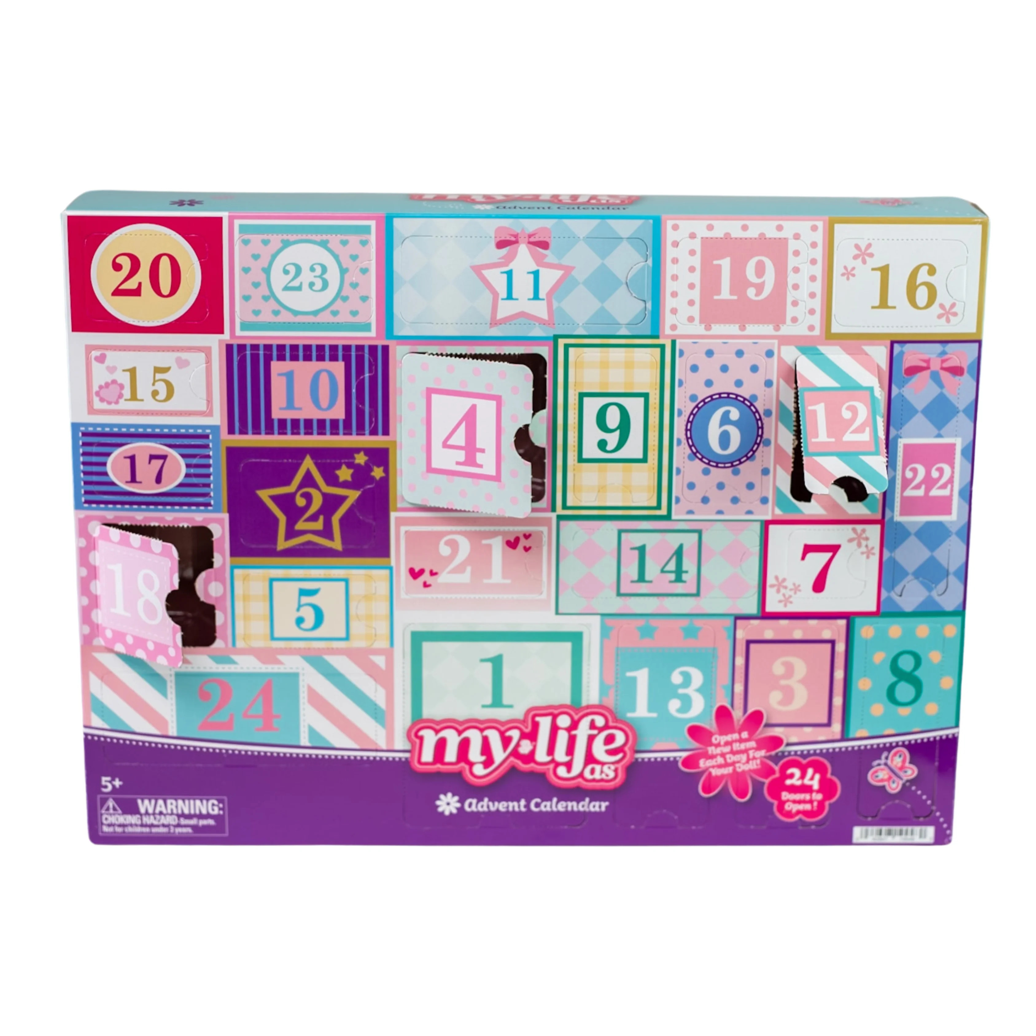 My Life As Advent Calendar, Accessories for My Life As 18-inch Doll, 24 Pieces Included - Walmart... | Walmart (US)