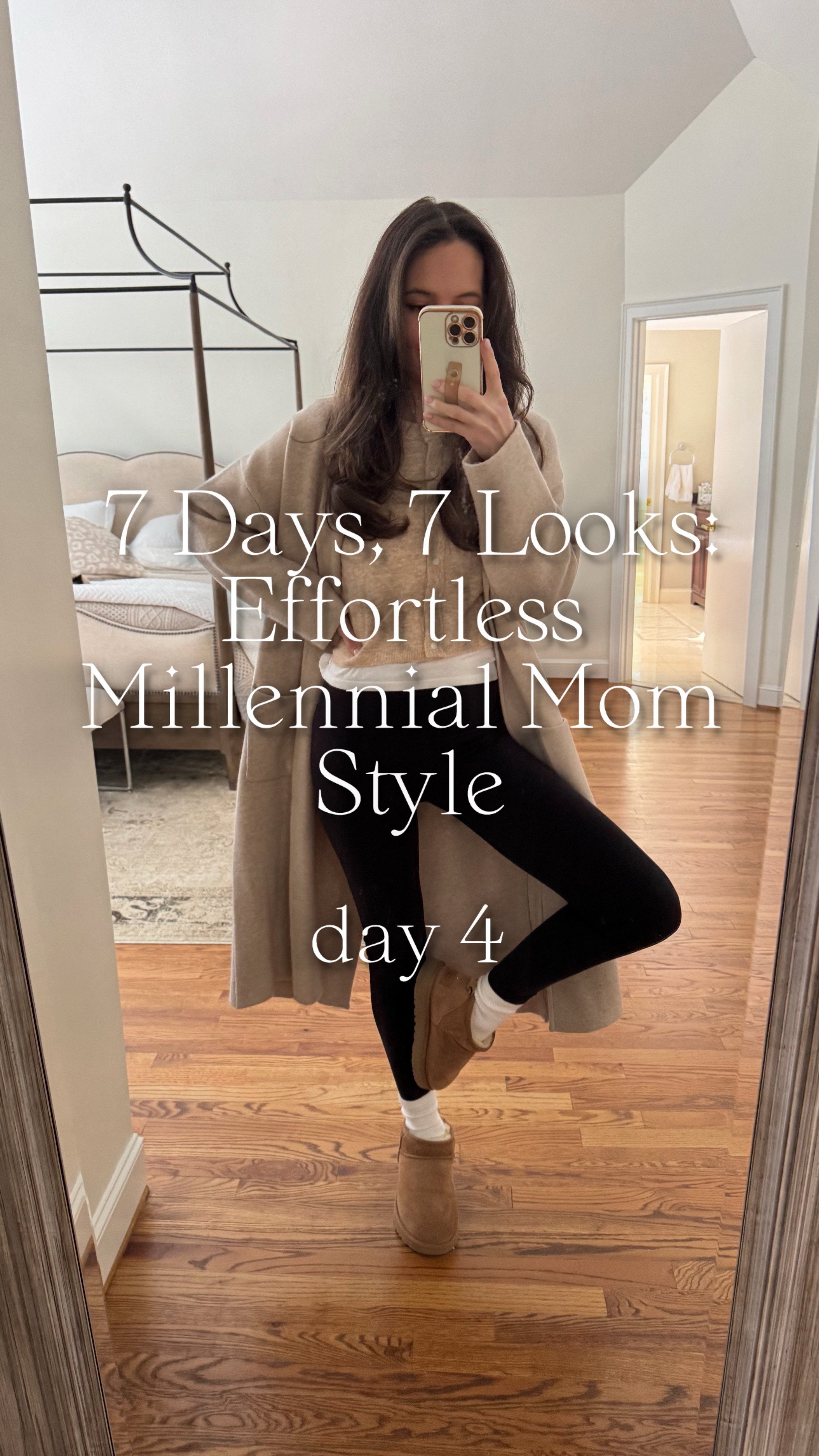 Easy and effortless every day mom outfit! Coatigan, tee and cardigan run true to size (wearing S). Wearing size 4 in aligns, I like to go up a size in Lululemon leggings  

#LTKFamily #LTKStyleTip #LTKSeasonal