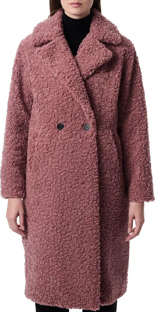 Bernardo Faux Shearling Double Breasted Coat | Nordstromrack | Nordstrom Rack