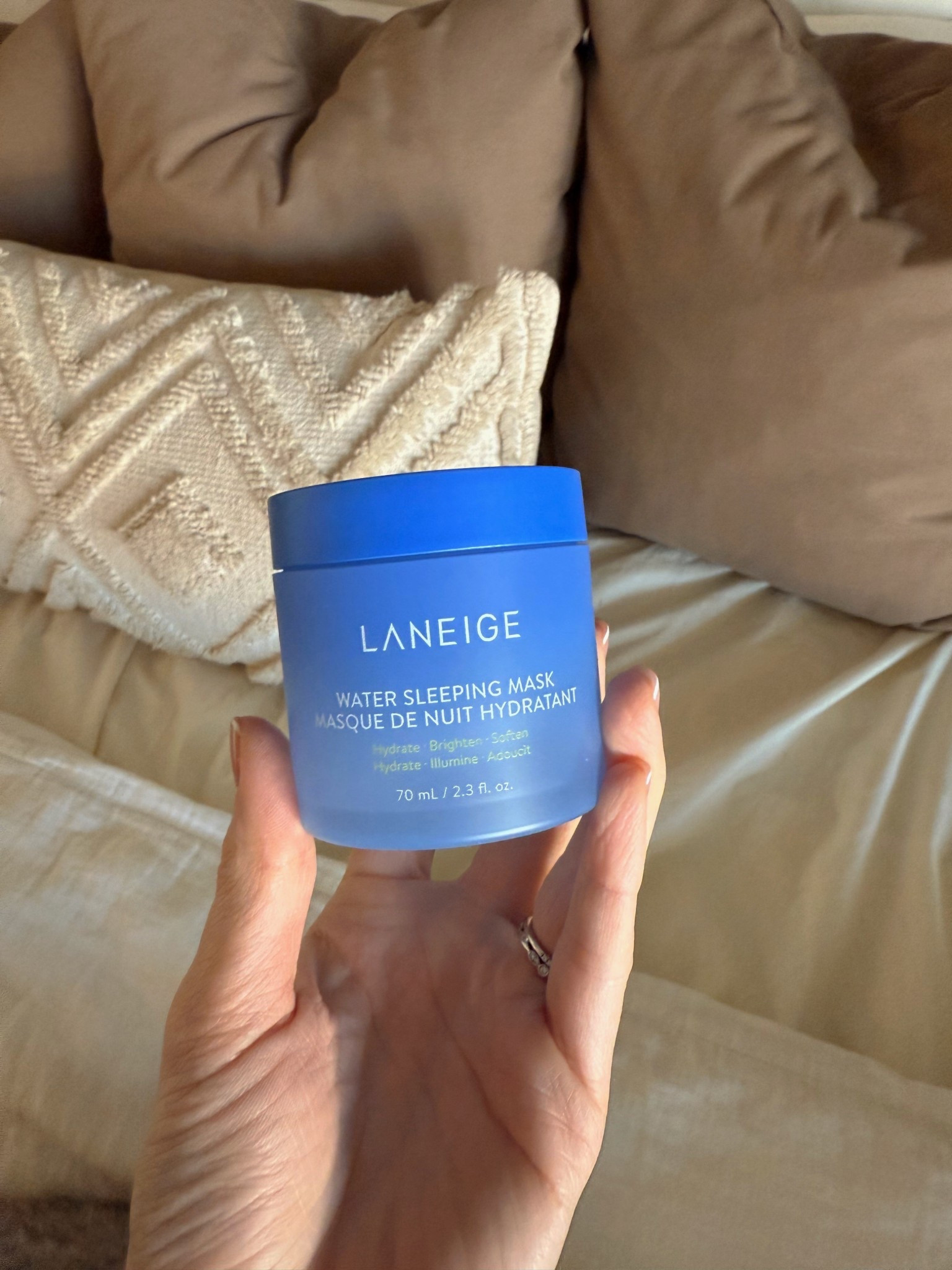 My favorite face mask for dry skin!! So perfect for the winter time, I put it on before bed and wash it off in the morning and my face is super hydrated and glowing 🤍Pregnancy safe as well! 

#LTKBeauty #LTKBump #LTKFamily
