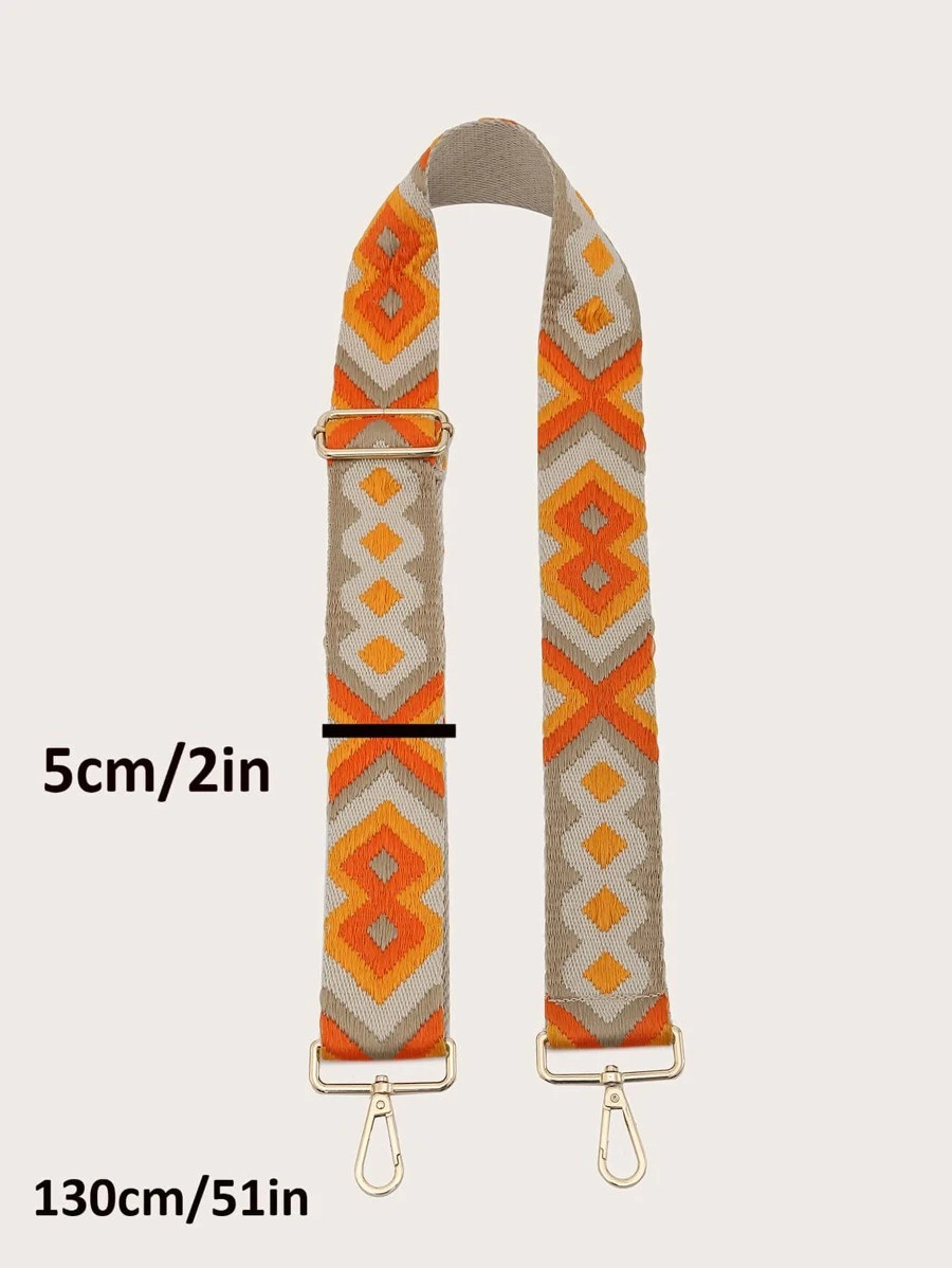 Colorblock Geometric Graphic Bag Strap
   SKU: sg2110250492496669      
          (247 Reviews)
 ... | SHEIN