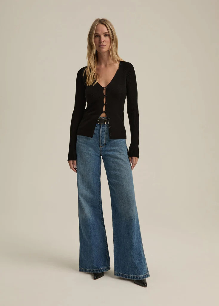 THE MASHA SUPER HIGH RISE WIDE LEG | Favorite Daughter