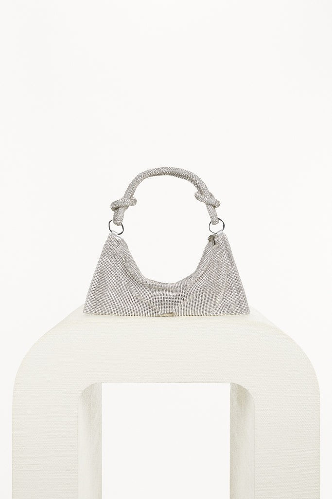 HERA NANO RHINESTONE SHOULDER BAG - CLEAR | Cult Gaia - US