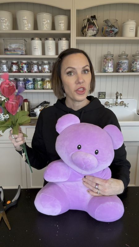 These bears are so stinkin cute!  They are so soft and smooshy… totally reminds me of those squishmallows.  They come in a bunch of colors and only 10 bucks!! Perfect for Valentine’s Day or Valentine’s Day… I gave mine to my niece for her birthday- she loved 🥳🥳

#LTKVideo #LTKGiftGuide #LTKfamily