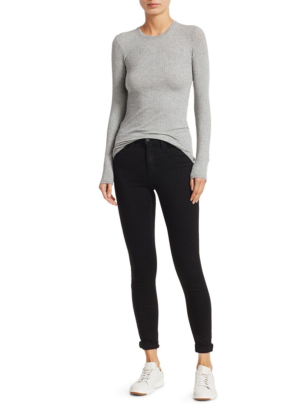 L'AGENCE Marguerite High-Rise Skinny Jeans | Saks Fifth Avenue