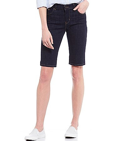 Levi'sÂ® Mid Rise Stretch Denim Shorts - 32 | Dillard's