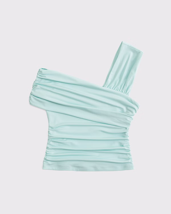 Asymmetrical Wrap Top | Abercrombie & Fitch (US)