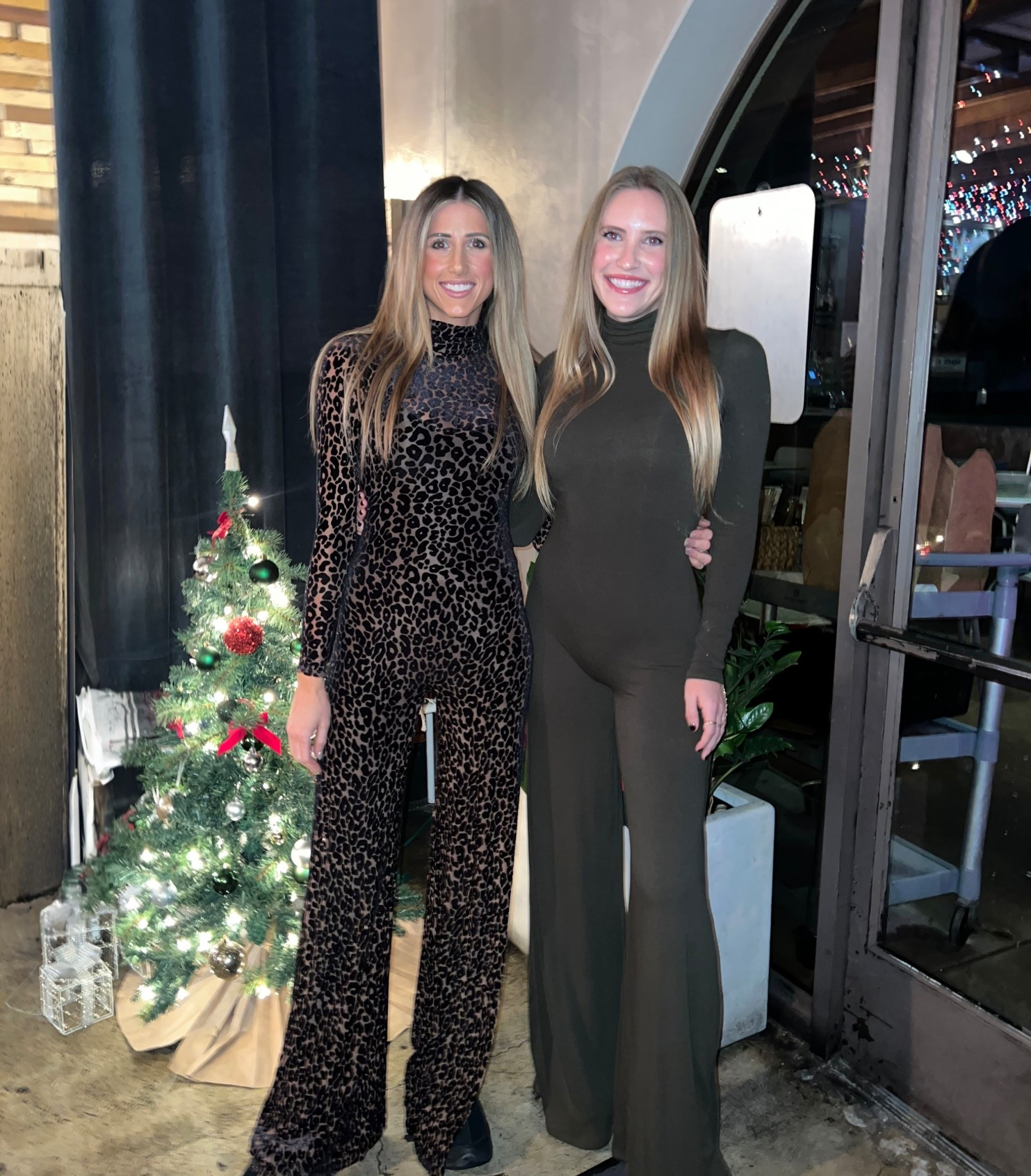 Naked wardrobe jumpsuit leopard green twinning 

#LTKValentine #LTKNYFW #LTKSeasonal