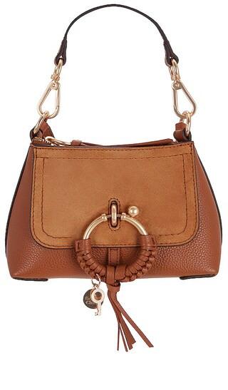 Joan Mini Hobo Bag in Caramello | Revolve Clothing (Global)