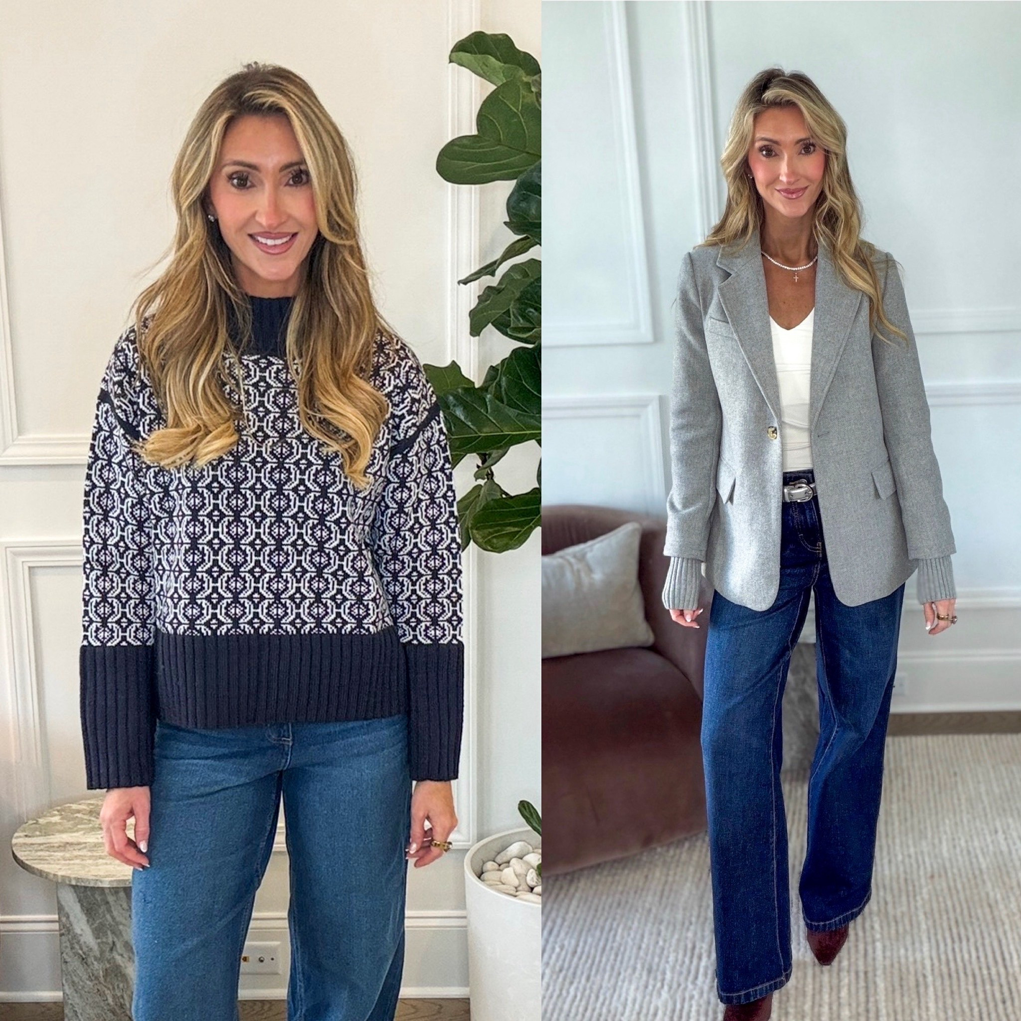 Walmart best sellers! Look for less blazer. Comfy sweater . Elevated casual 

#LTKFindsUnder50 #LTKHoliday #LTKootd