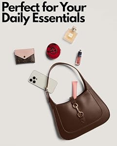 Shoulder Bag for Women - Small Shoulder Purses - Top Handle Structured Handbags - Adjustable Stra... | Amazon (US)