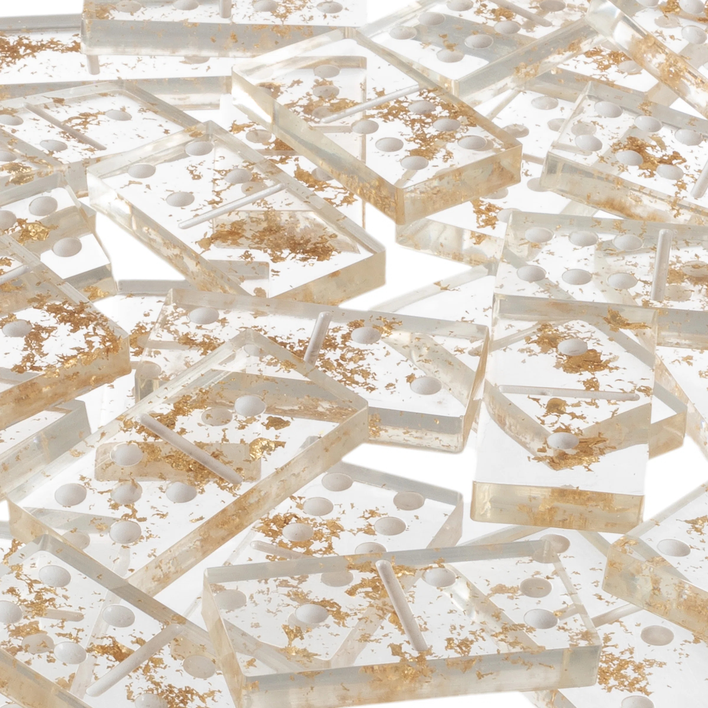 Acrylic 28 Piece Domino Set (Set of 28) | Wayfair North America
