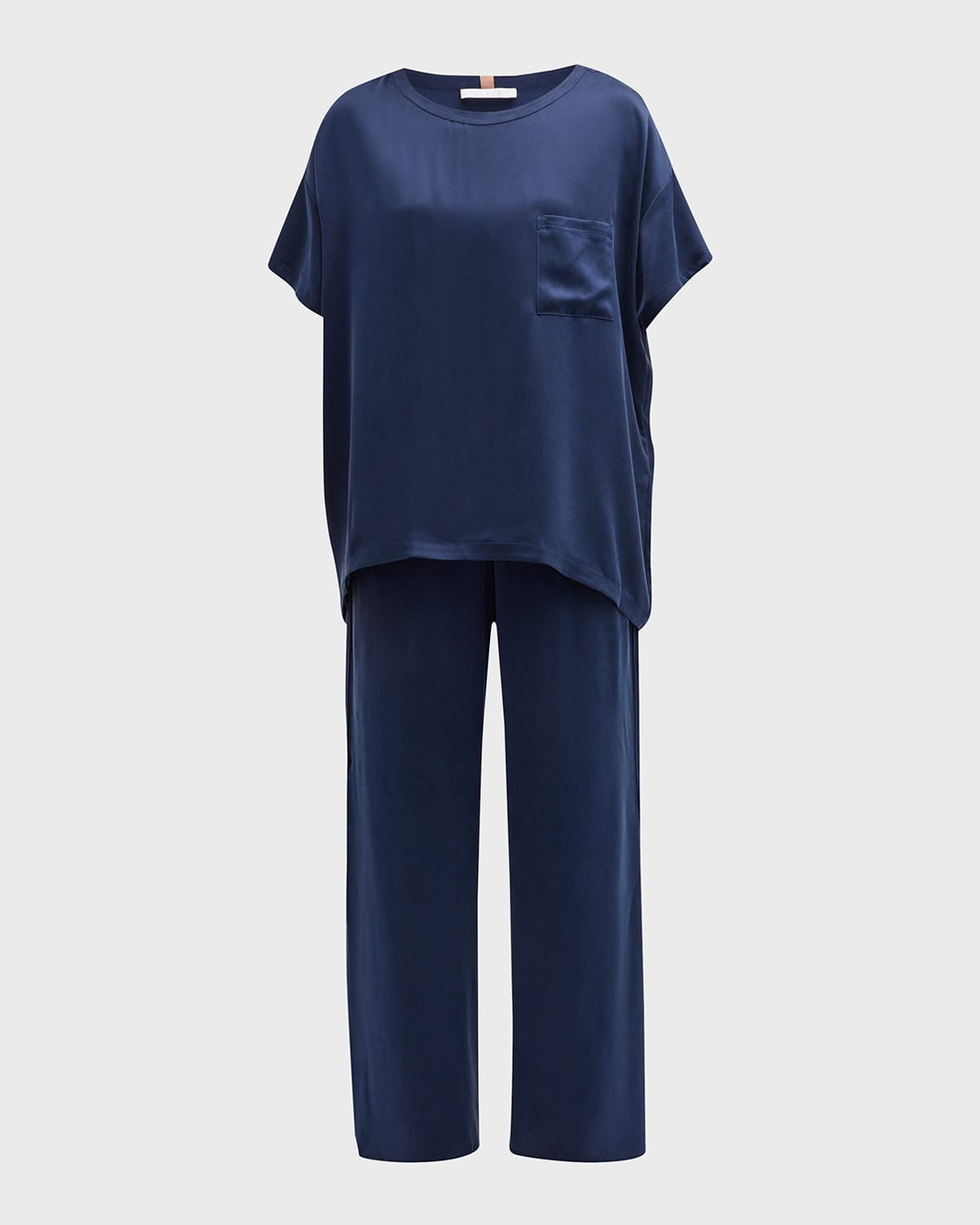 Washable Silk Tee Pant Set | Neiman Marcus