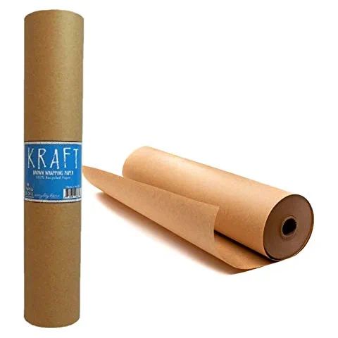 Eco Kraft Wrapping Paper Roll (Jumbo Roll) | Biodegradable Recycled Material | Made in the USA | ... | Amazon (US)