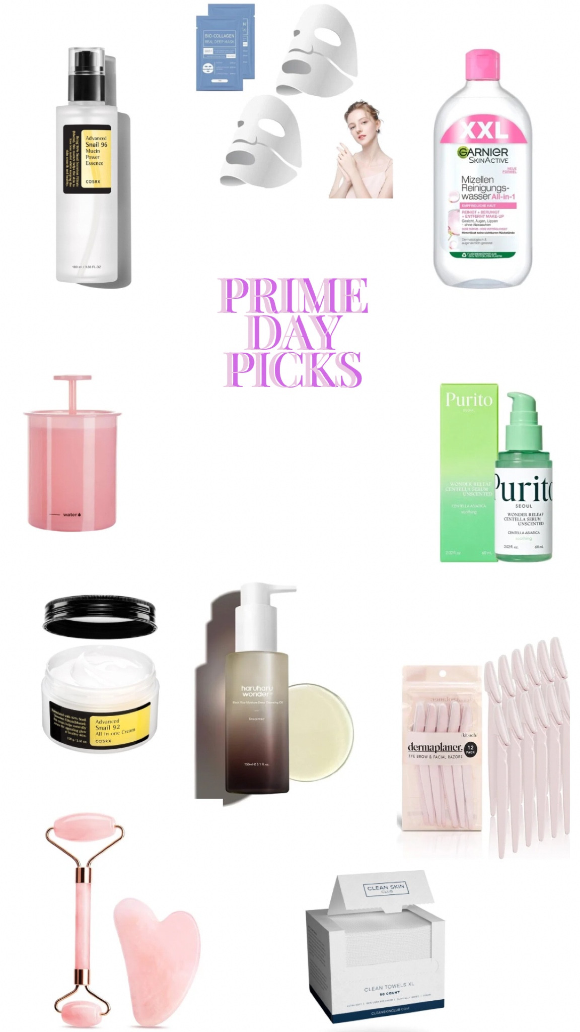 Amazon prime day picks / skincare edition 🎀✨💆🏻‍♀️

#LTKeurope #LTKsale #LTKbeauty