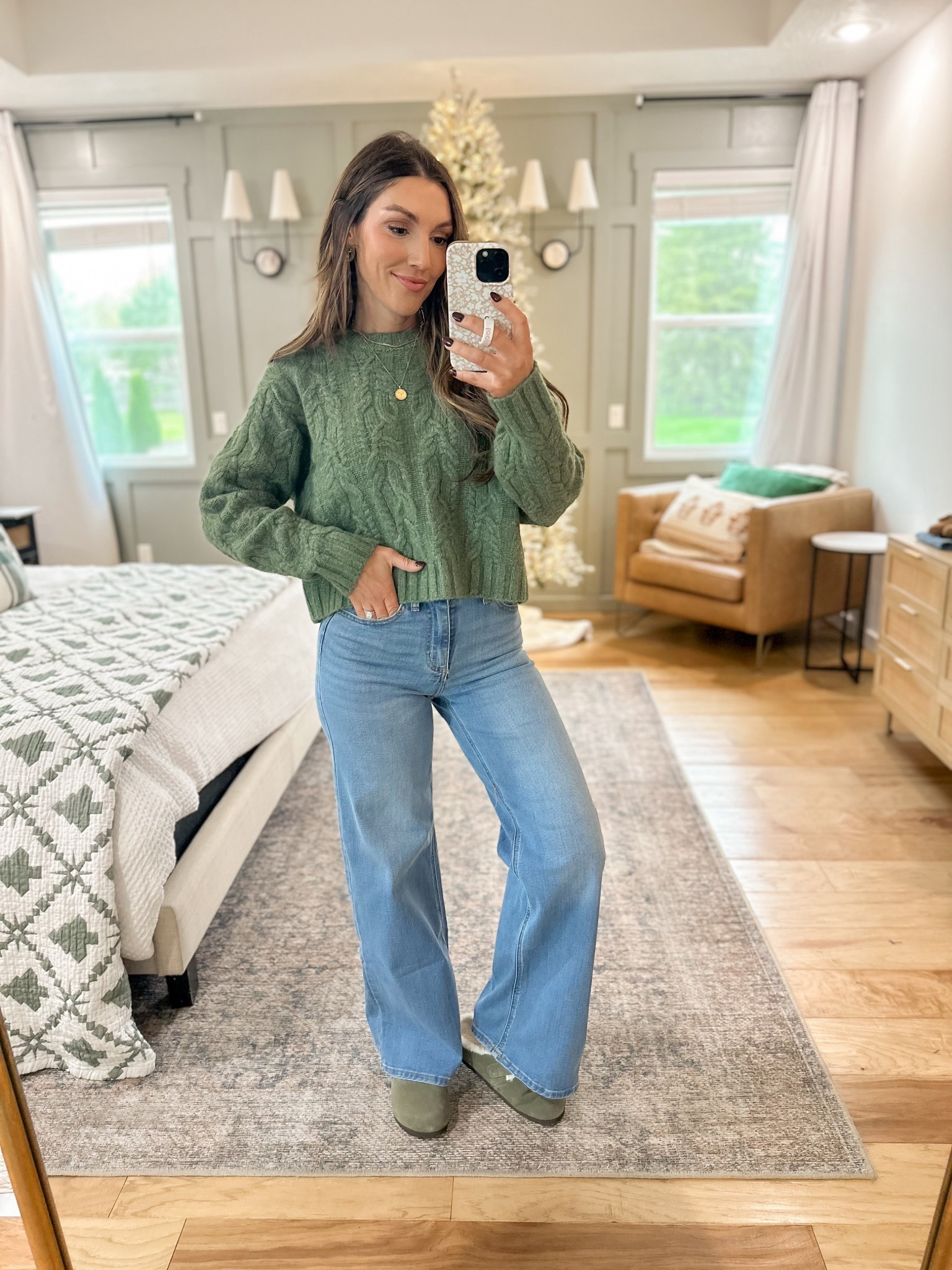 A Target sweater and jeans for the win! These jeans are by far one of my favorites this season! 

#LTKFindsUnder50 #LTKmomlife #LTKootd