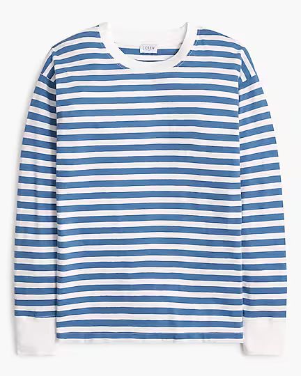 Long-sleeve striped tee | J.Crew Factory