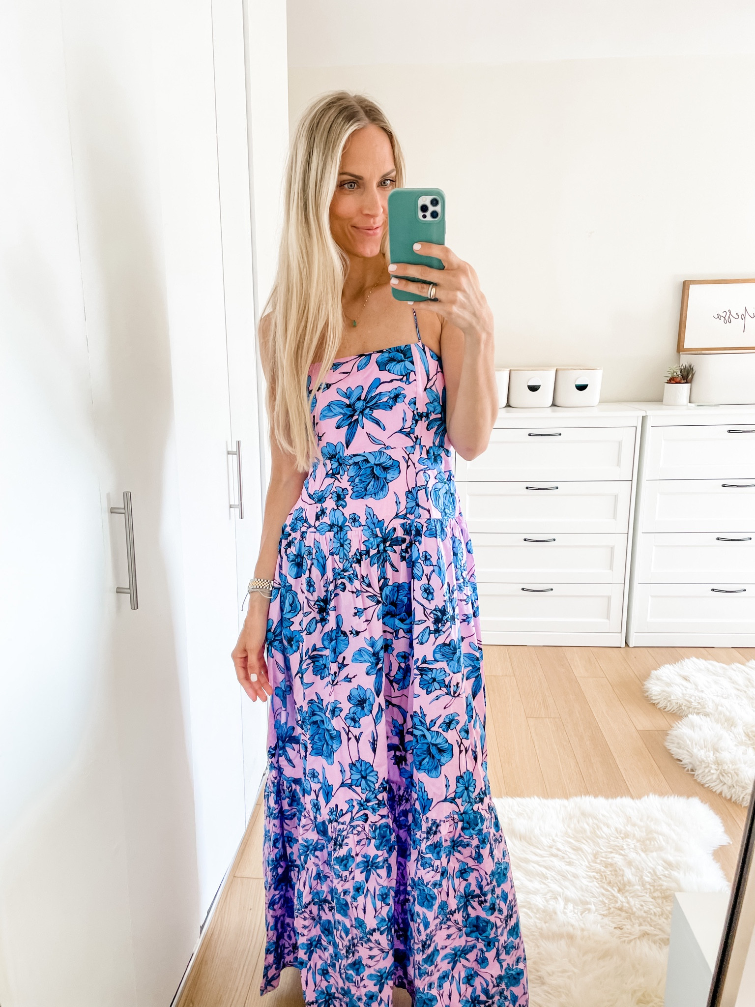 Beautiful floral maxi dress under $200! Wearing a size small but I wish I would have sized down to an xs for the waist. #ltkspring #ltkunder200 #ltkmothersday #mothersday

#LTKSeasonal #LTKwedding