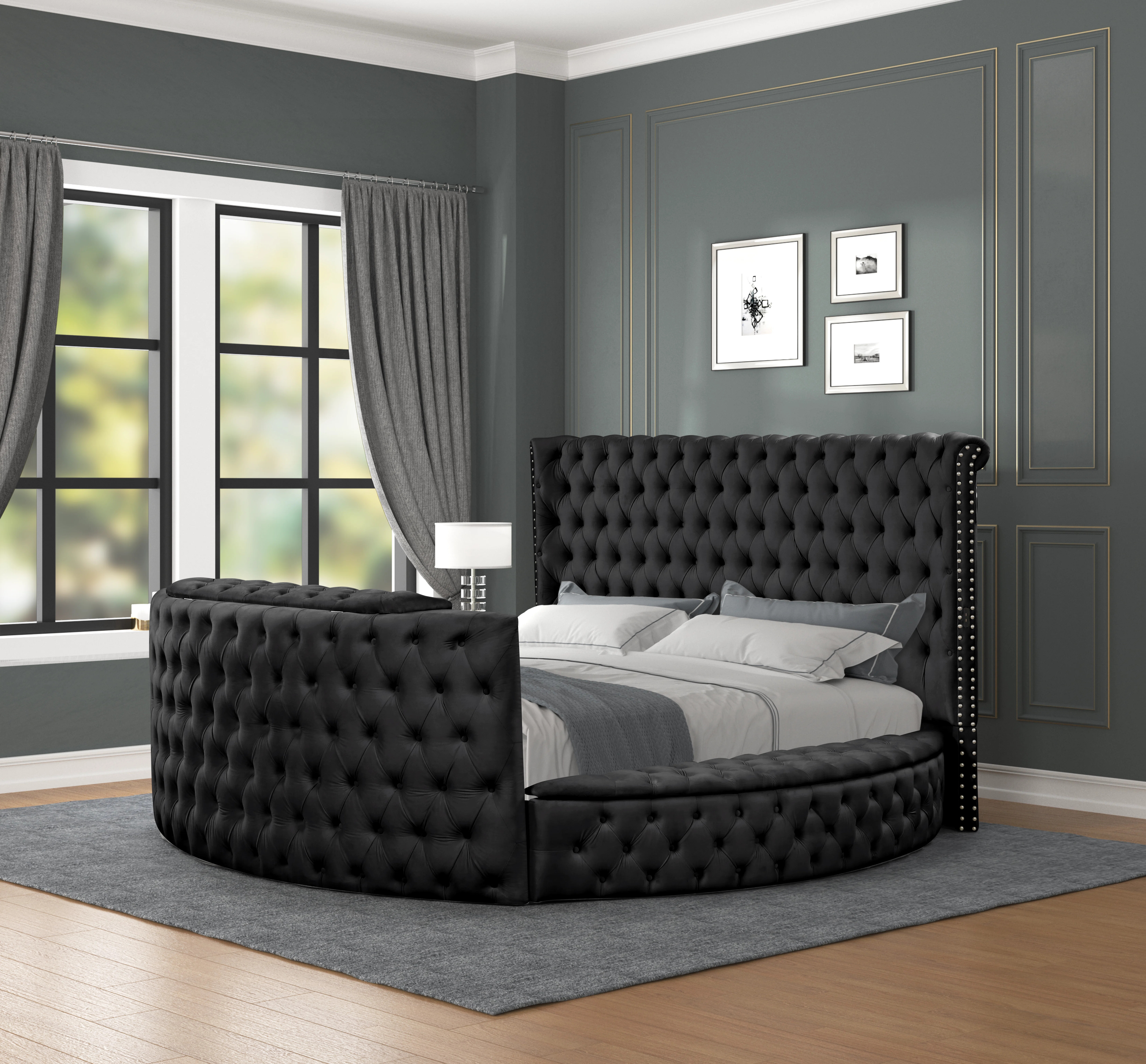 Kavinda Upholstered TV Bed Storage Bed | Wayfair North America