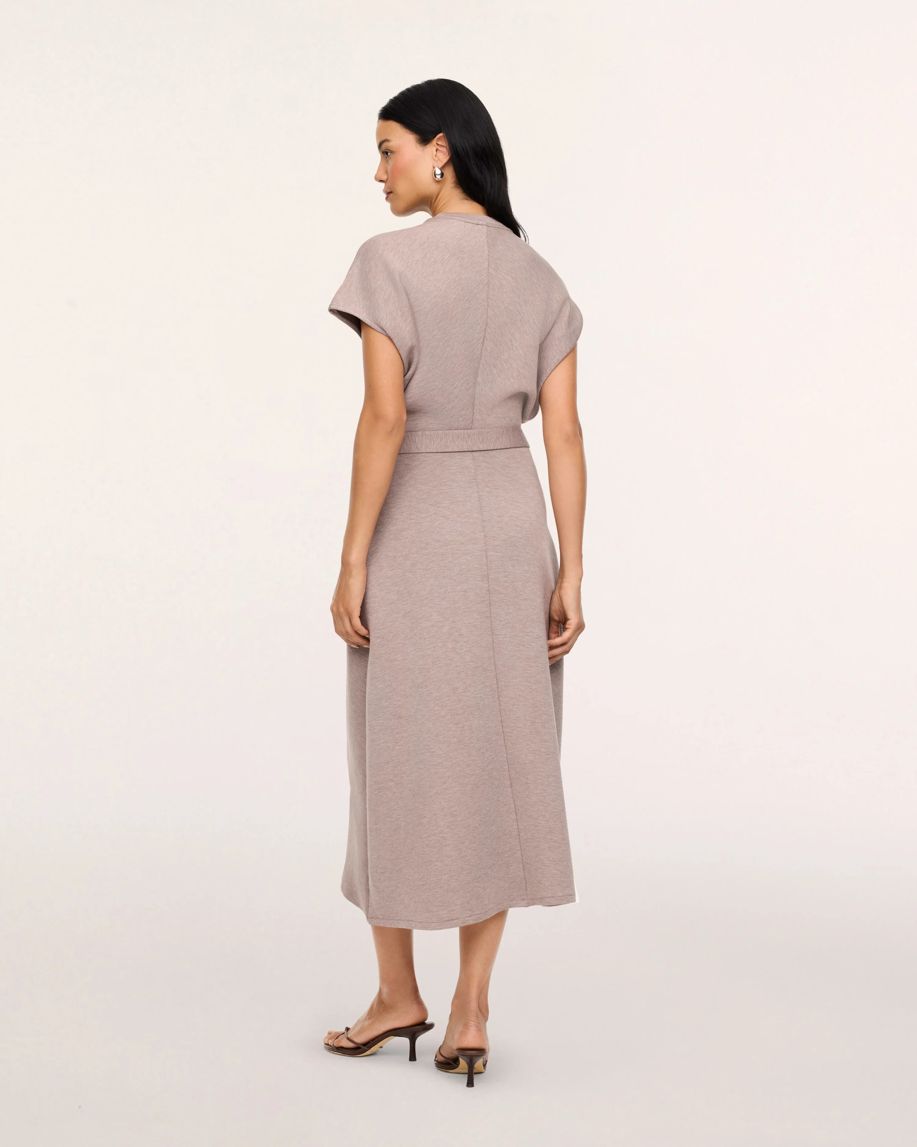 Draped Tie-Waist Maxi Dress | Spanx