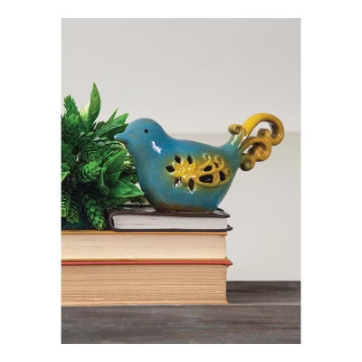 Swirl Tail Birds for Home Decor – Ceramic Pair by 8.27 inch Manual Woodworkers and Weavers | Target