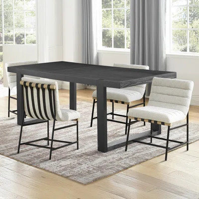 Donny Yves Dining Set W/ Upholstered Polyester Chairs | Wayfair North America