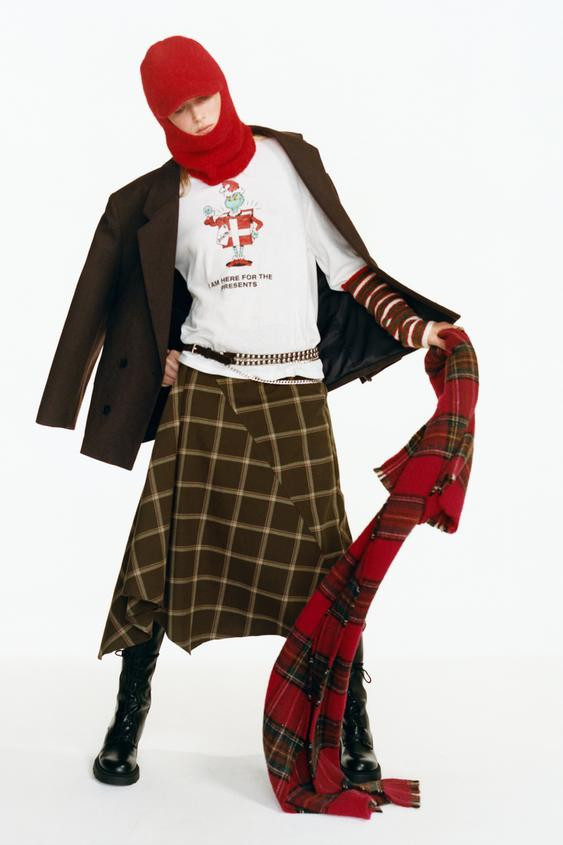 PLAID SCARF | Zara US