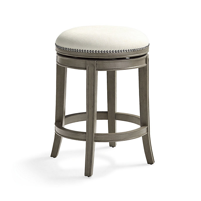Henning Backless Swivel Bar & Counter Stool | Frontgate | Frontgate
