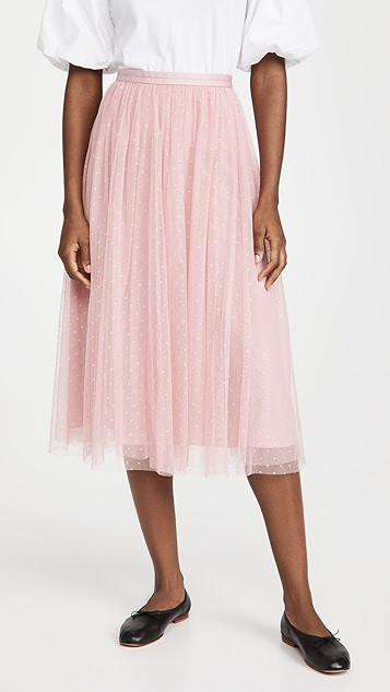 Kisses Tulle Midaxi Skirt | Shopbop