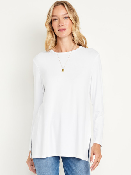 Luxe Tunic T-Shirt | Old Navy (US)