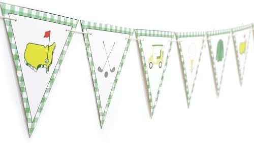 Golf Themed Birthday Banner - Golf First/1st Birthday Party Decorations,Hole In One Party Banner,... | Amazon (US)