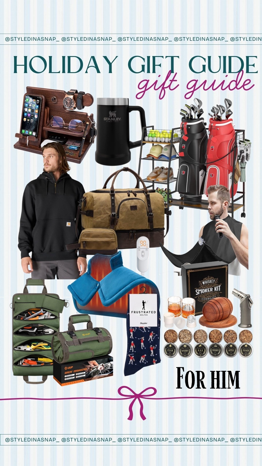 Gift season is here 🎁✨ FOR HIM
Follow @styledinasnap_ for affordable Amazon gift guides for everyone on your list! 💕
Comment “SHOP” below and I’ll send you all the gift guide links! 🎁

#holiday #giftguide #giftguideforhim #amazonfinds #amazonfashion #holidaygifts

#LTKGiftGuide #LTKHoliday #LTKStyleTip