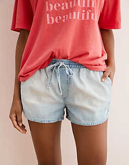 Aerie Chambray Short | American Eagle Outfitters (US & CA)
