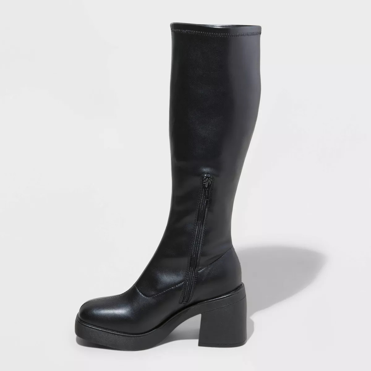 Women's Azzahya Tall Stretch Boots with Memory Foam Insole - Wild Fable™ Black | Target