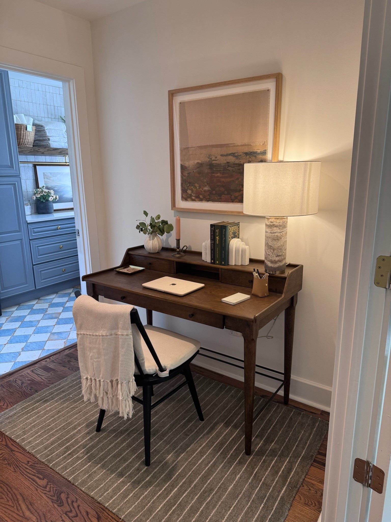 Really love how this small office space turned out ✨

#LTKStyleTip #LTKHome