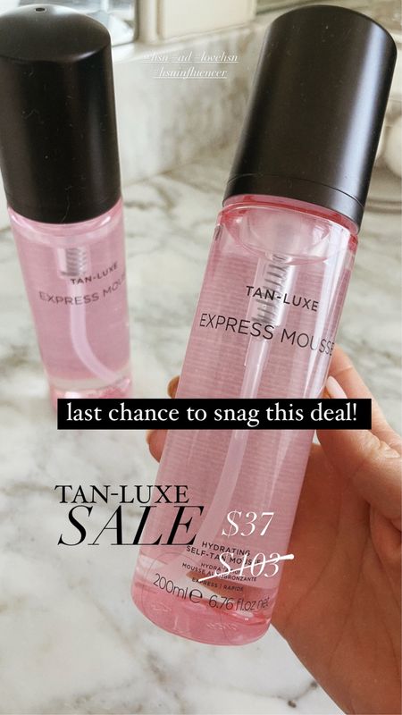 Last chance to get this amazing deal on the tax luxe express mousse! New customers use code: LTKXHSN- $10 off orders of $20+
