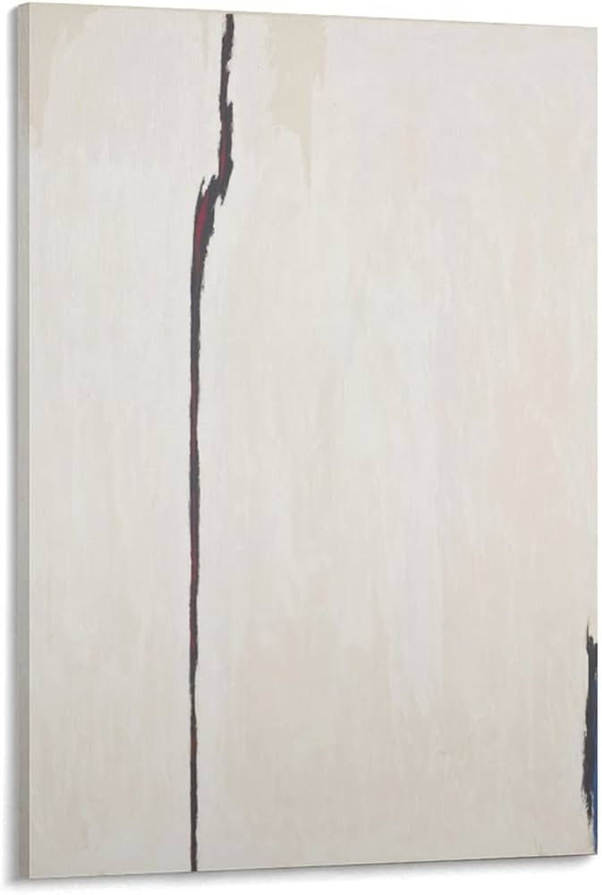 Clyfford Still PH-65 Living Room Home Office Decorative Painting Abstract Expressionism Painting ... | Amazon (US)