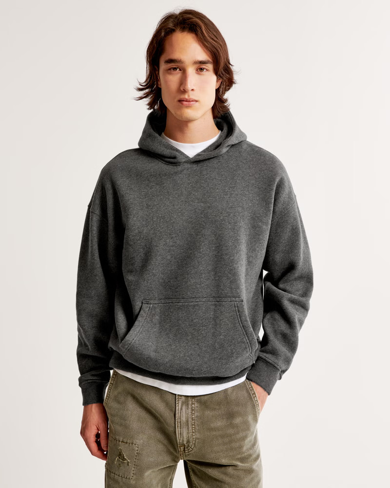 Men's Essential Popover Hoodie | Men's New Arrivals | Abercrombie.com | Abercrombie & Fitch (US)