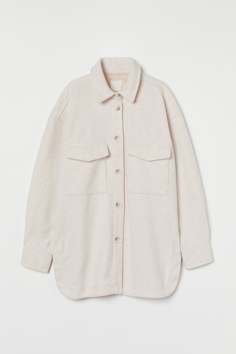 Fleece Shirt Jacket | H&M (US + CA)