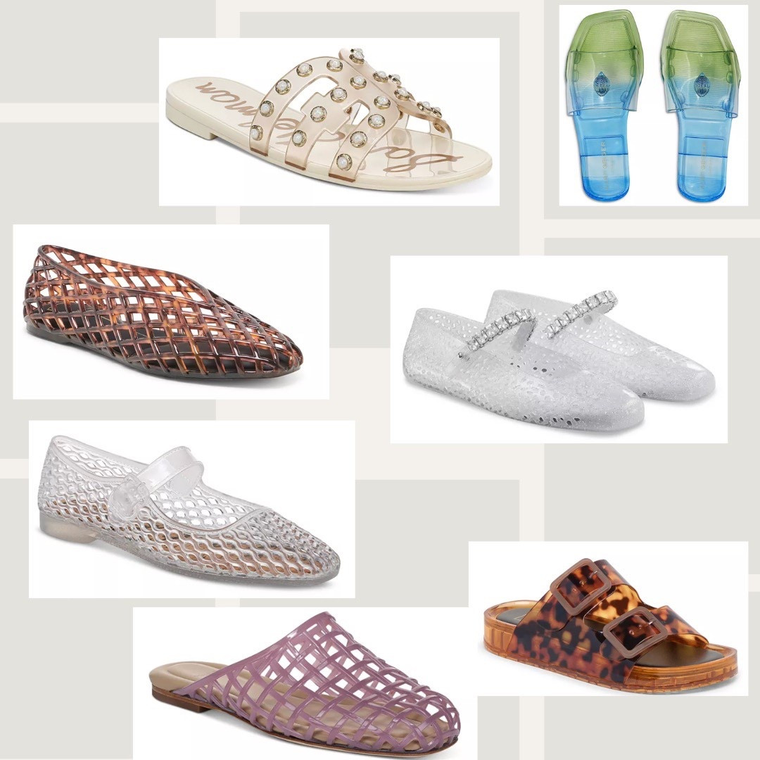 Spring and summer trend, jelly sandals. Casual and fun for summer. These shoes can match with almost everything 

#LTKFestival #LTKSaleAlert #LTKSwim