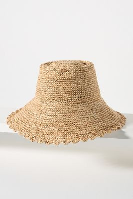 Raffia Boater Hat | Anthropologie (US)