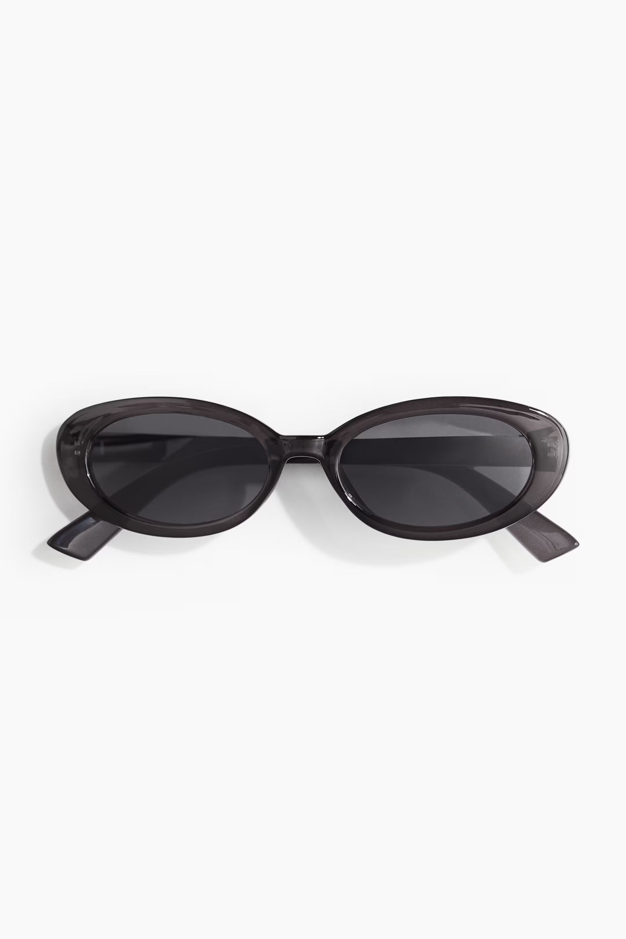 Oval Sunglasses - Black - Ladies | H&M US | H&M (US + CA)