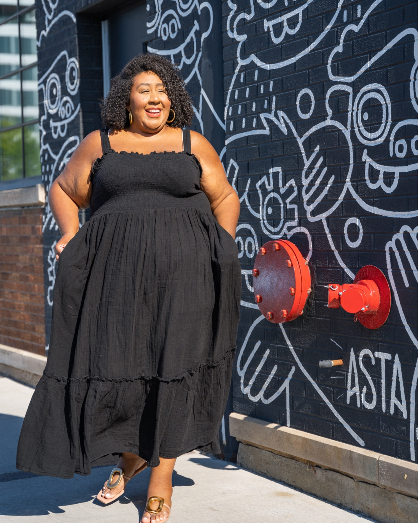 Gotta love a fun summer dress from Walmart! Walmart is a great place for all your fun summer fashion finds! 

#walmartpartner #walmartfashion 
